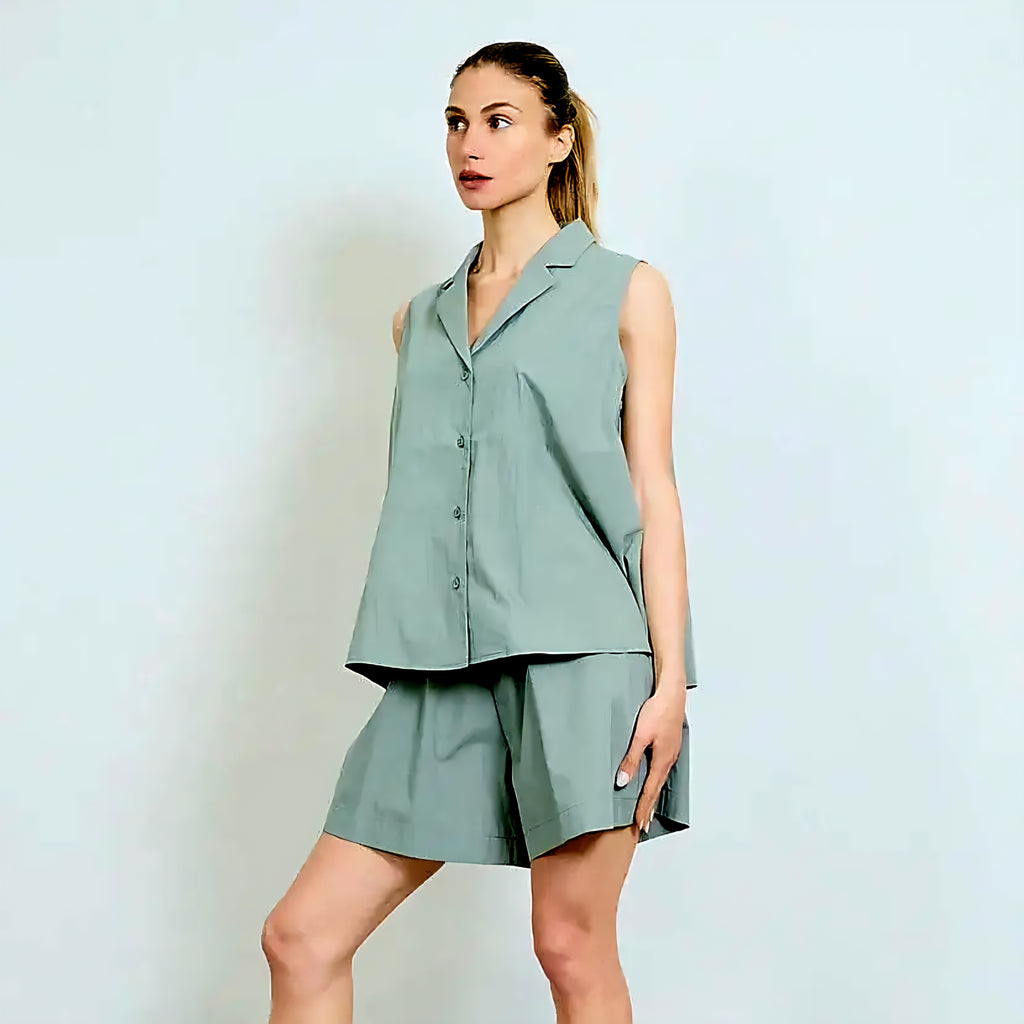 GIOYA & Co Khaki palaidinė moterims