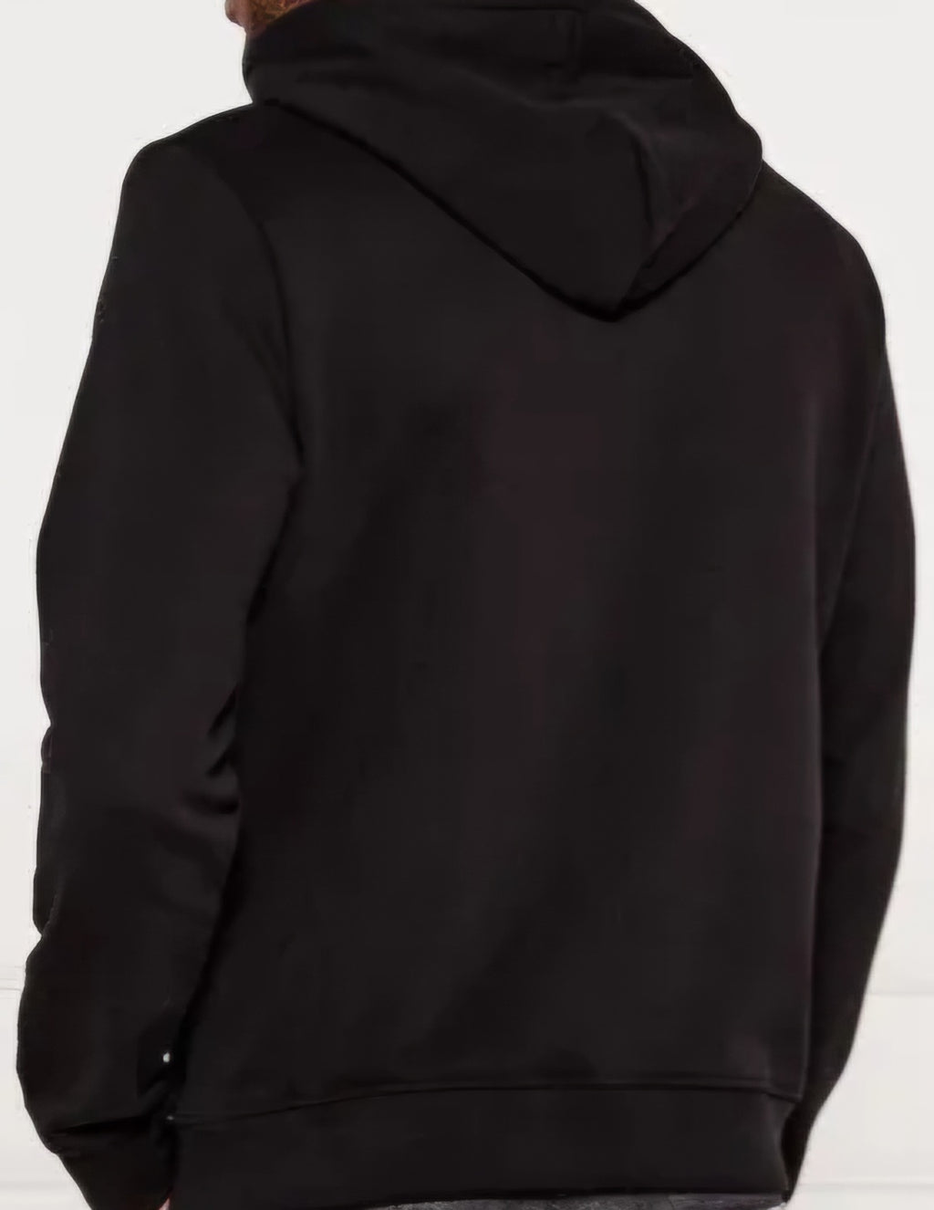 YEP black sweatshirt with a hood