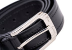 Pierre Cardin black genuine leather belt for men