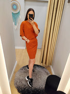 PEPPER orange sijonas moterims