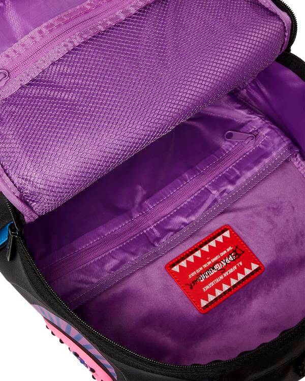 SPRAYGROUND AI Purple Wonderland universal backpack