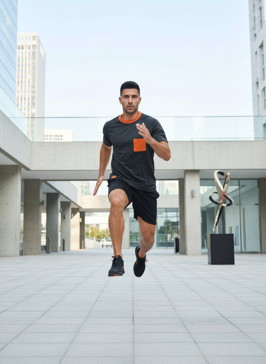 PEPPER CARGO OLIVE raglan sleeve shirt