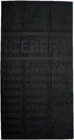 KARL LAGERFELD black towel