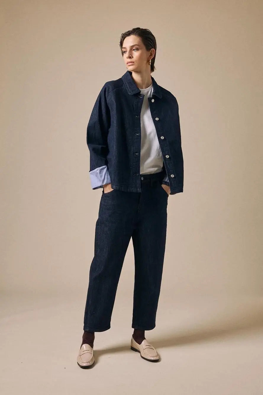 GIOYA & Co džinsinis švarkas moterims