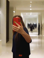 PEPPER Navy one size marškinėliai moterims