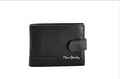 Pierre Cardin genuine leather black wallet for men