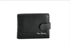 Pierre Cardin genuine leather black wallet for men