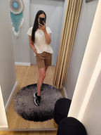 ALTAMIRA rudi šortai moterims