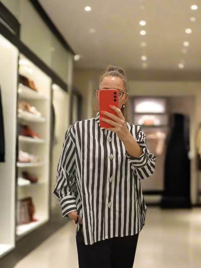 ALTAMIRA cream blouse for women