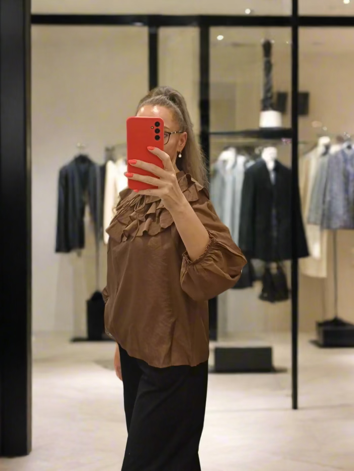 GIOYA & Co ruda palaidinė moterims