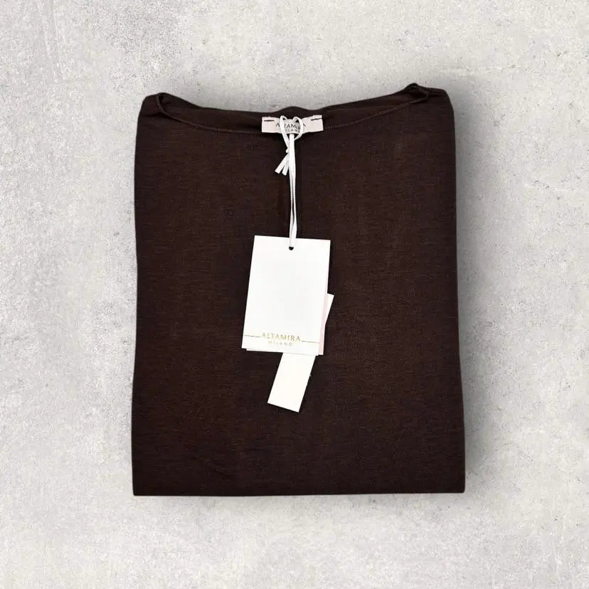 ALTAMIRA brown thin blouse for women