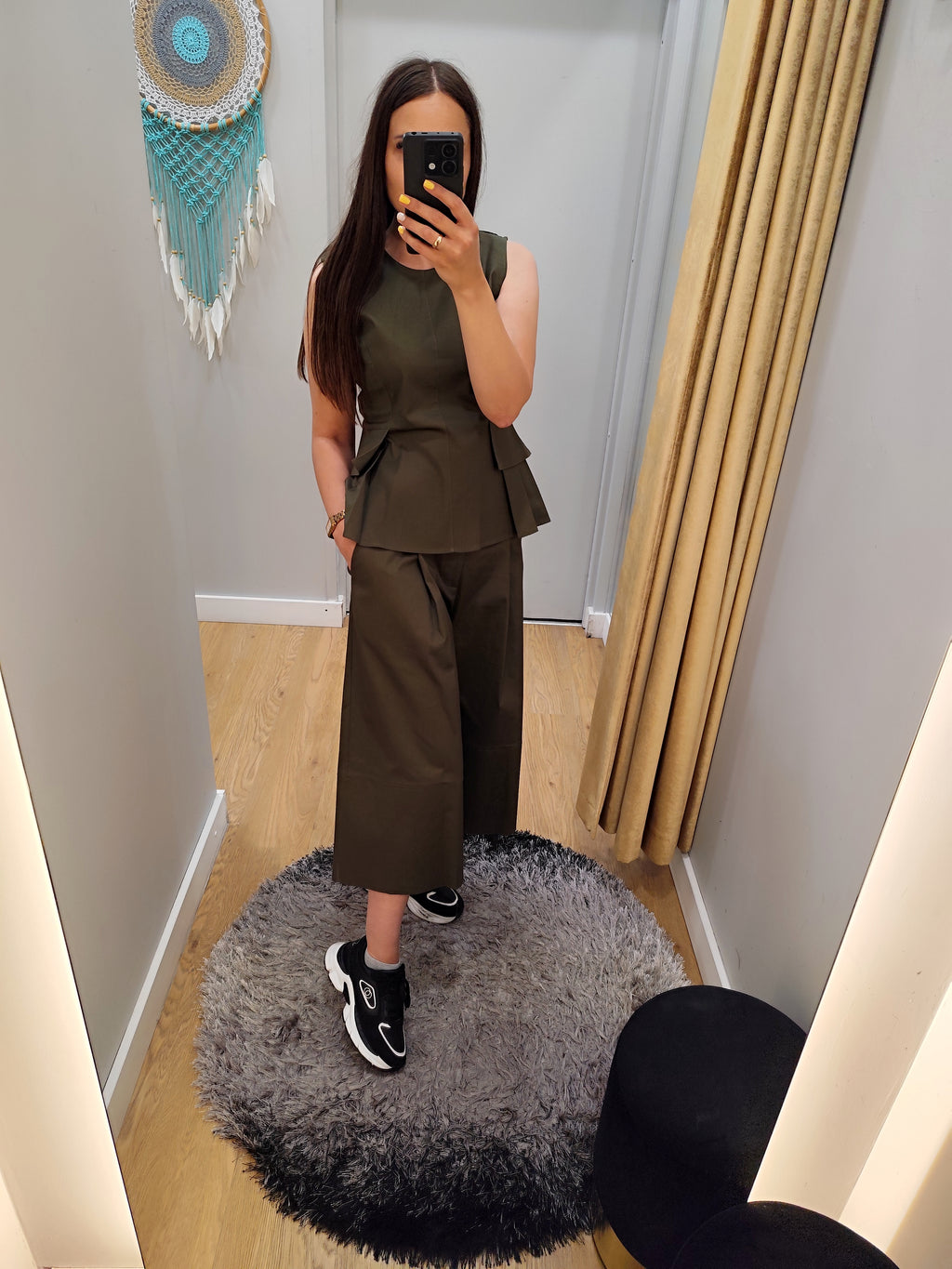 LUMINA žalia palaidinė moterims