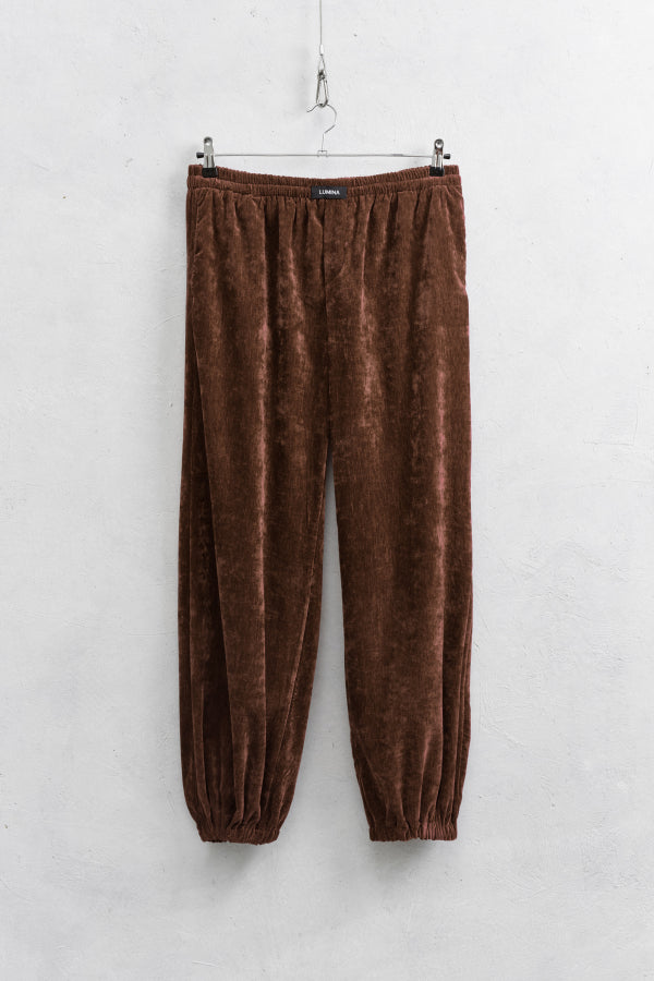 Lumina rudos laisvalaikio kelnės