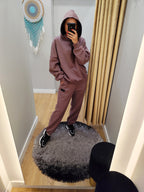 PEPPER UNISEX Magic Coral pants with fluff