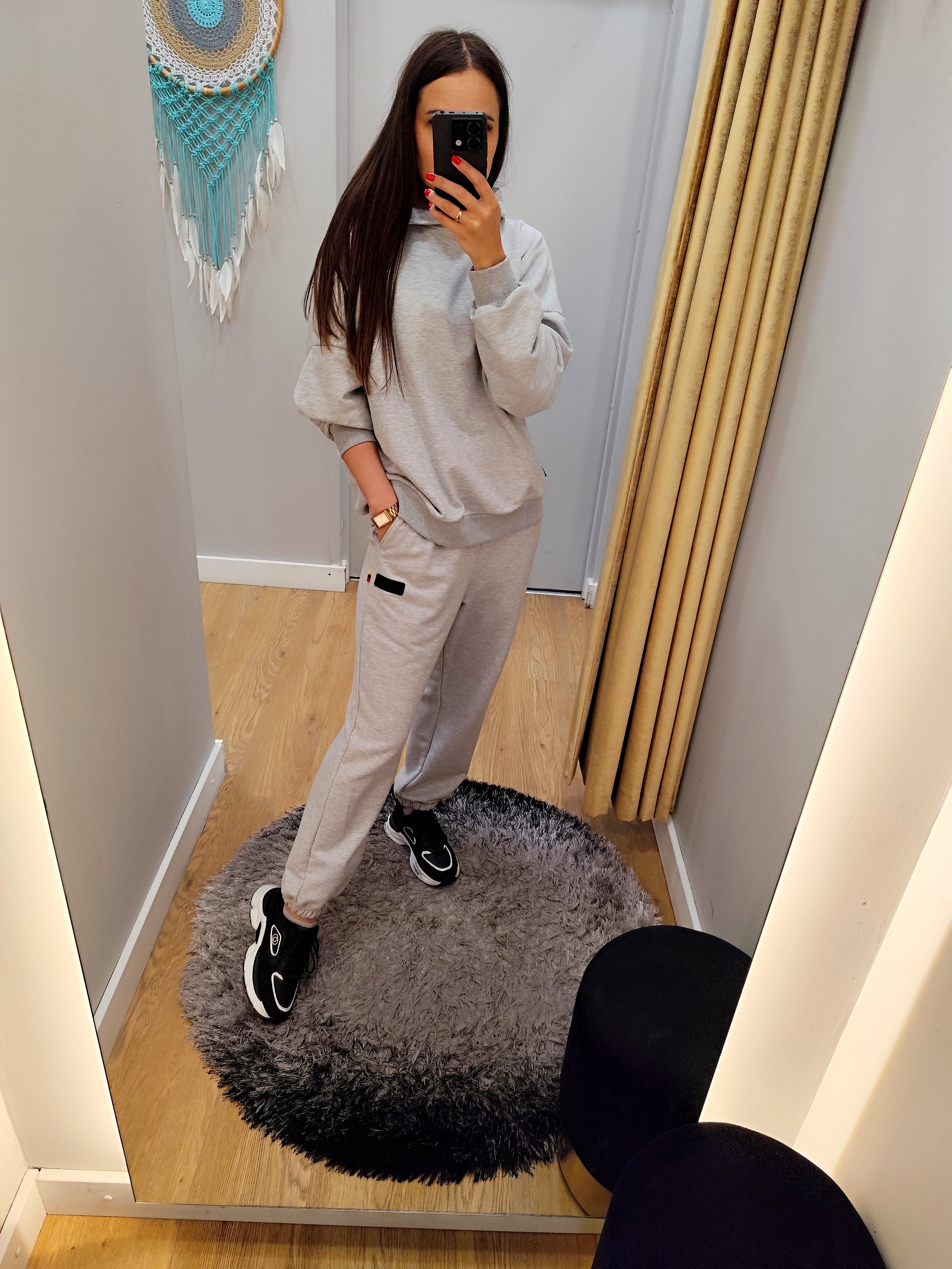 PEPPER UNISEX Magic Grey kelnės