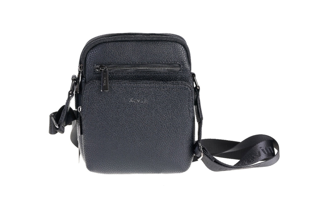 Kevin Jeans juoda eko odos rankinė vyrams