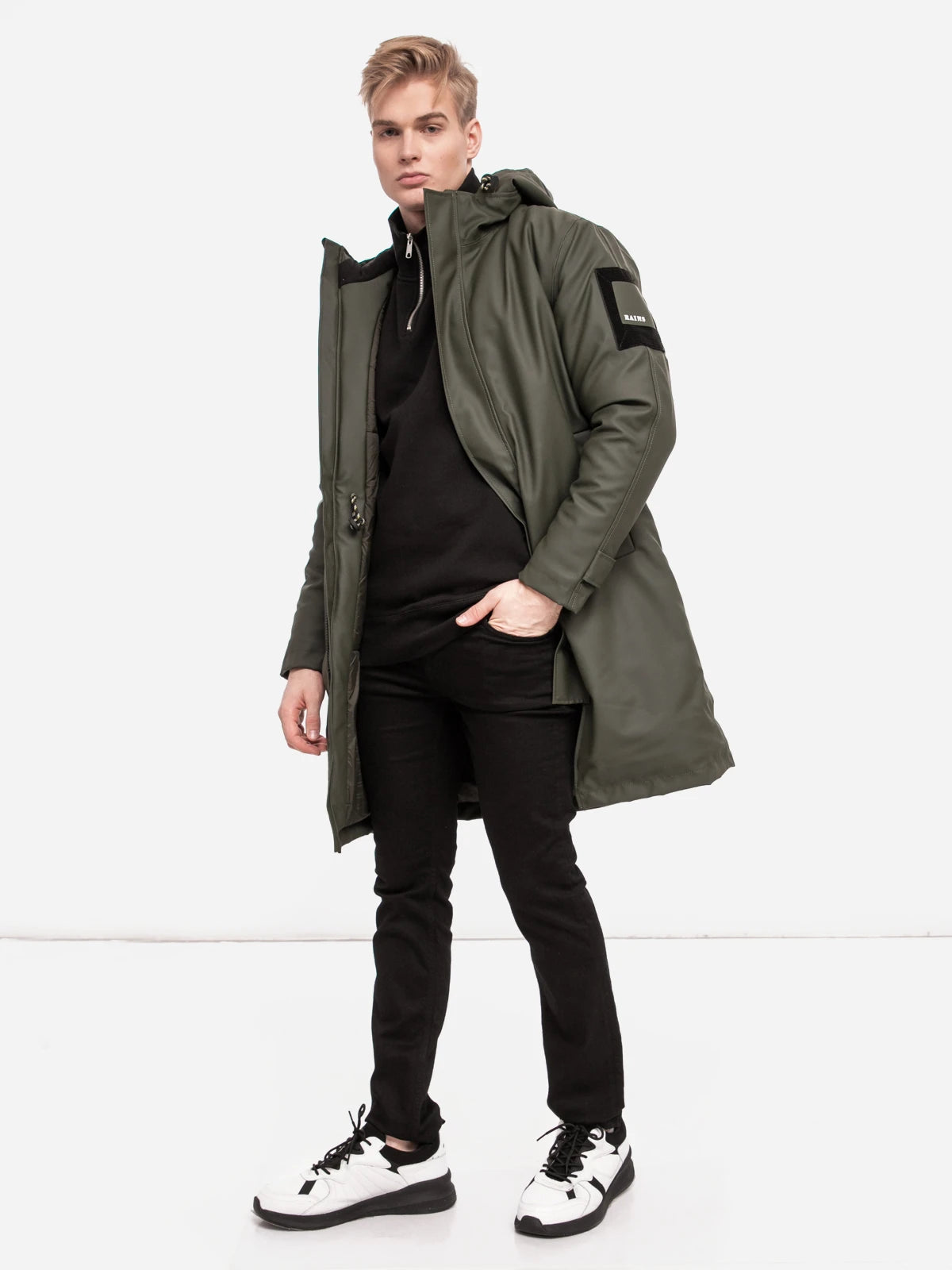 RAINS UNISEX Green striukė