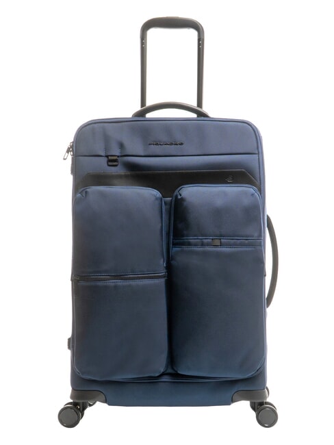 PIQUADRO blue suitcase