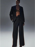 LUMINA juodos spalvos  kelnės moterims