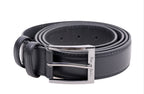 Pierre Cardin black genuine leather belt for men