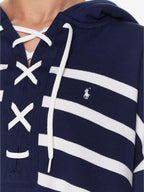 Polo Ralph Lauren striped sweater for women with fluff