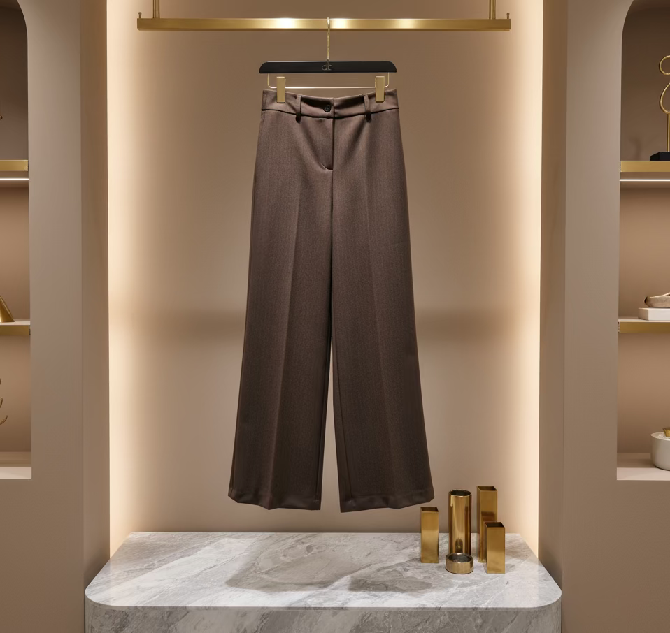 ALTAMIRA brown trousers for women