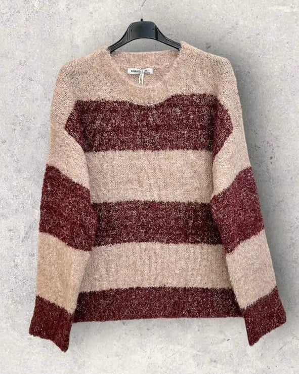 CHANCE OFF white sweater for women