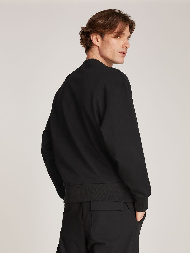 CALVIN KLEIN black sweater for men