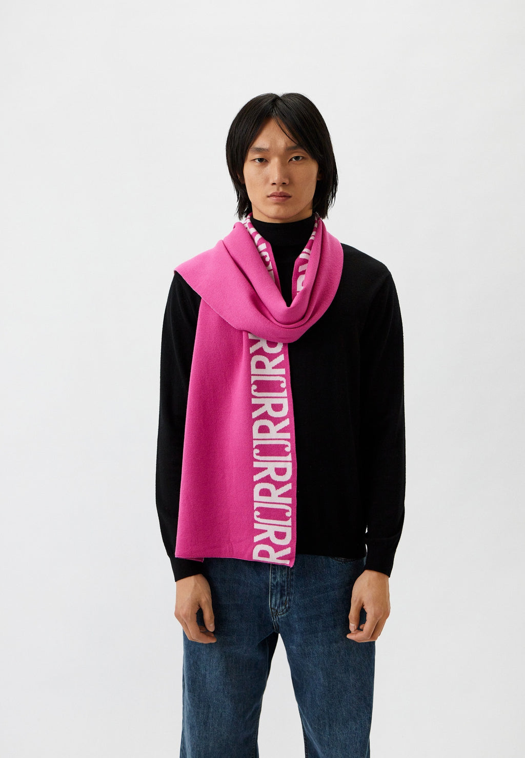 Richmond pink scarf