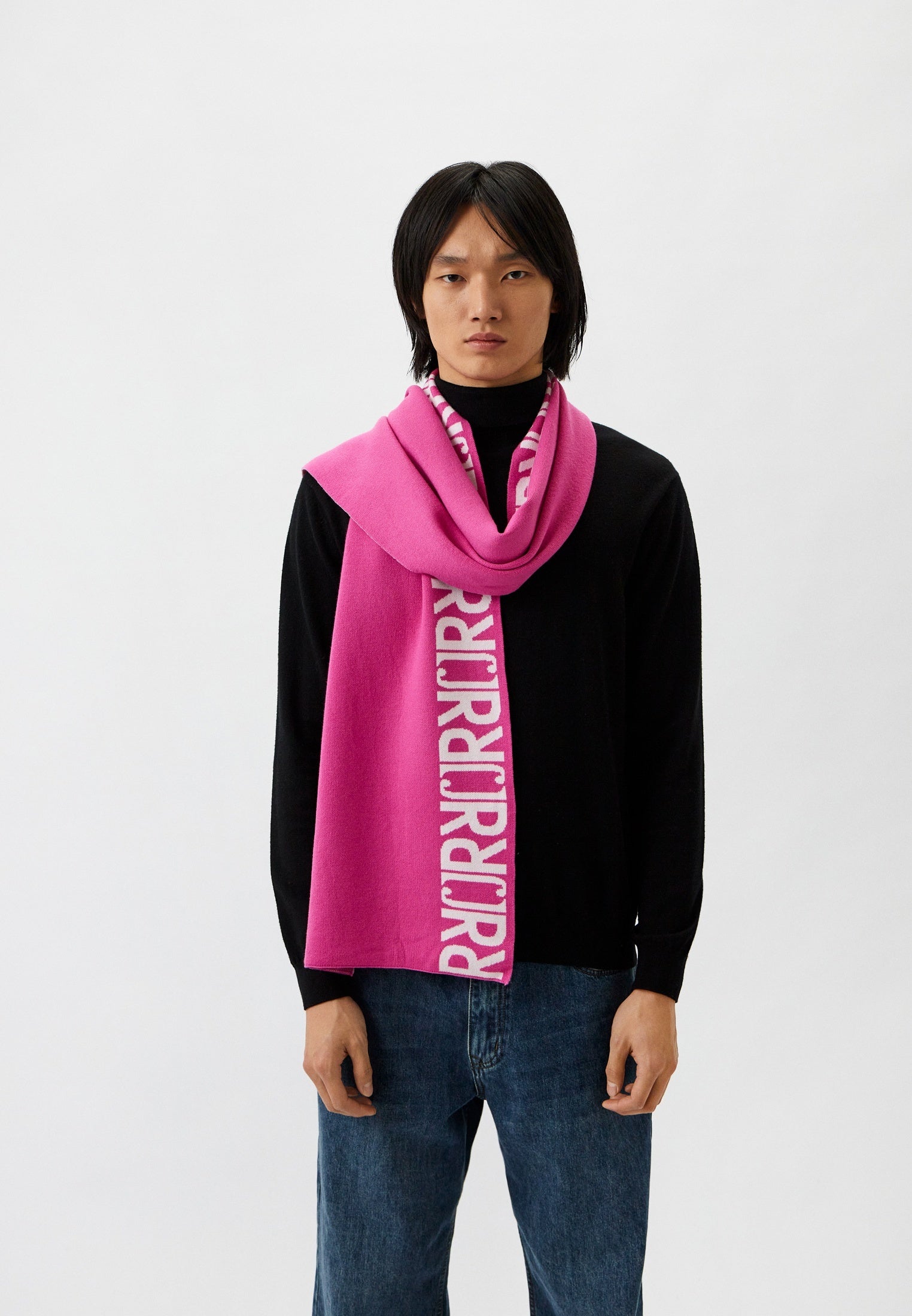 Richmond pink scarf