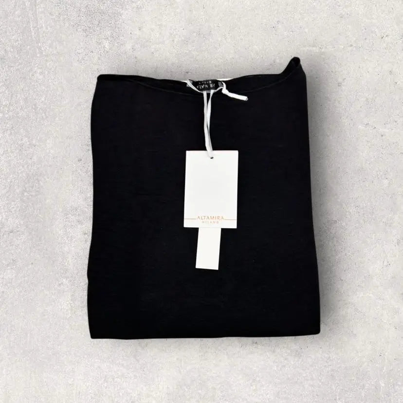 ALTAMIRA black thin blouse for women