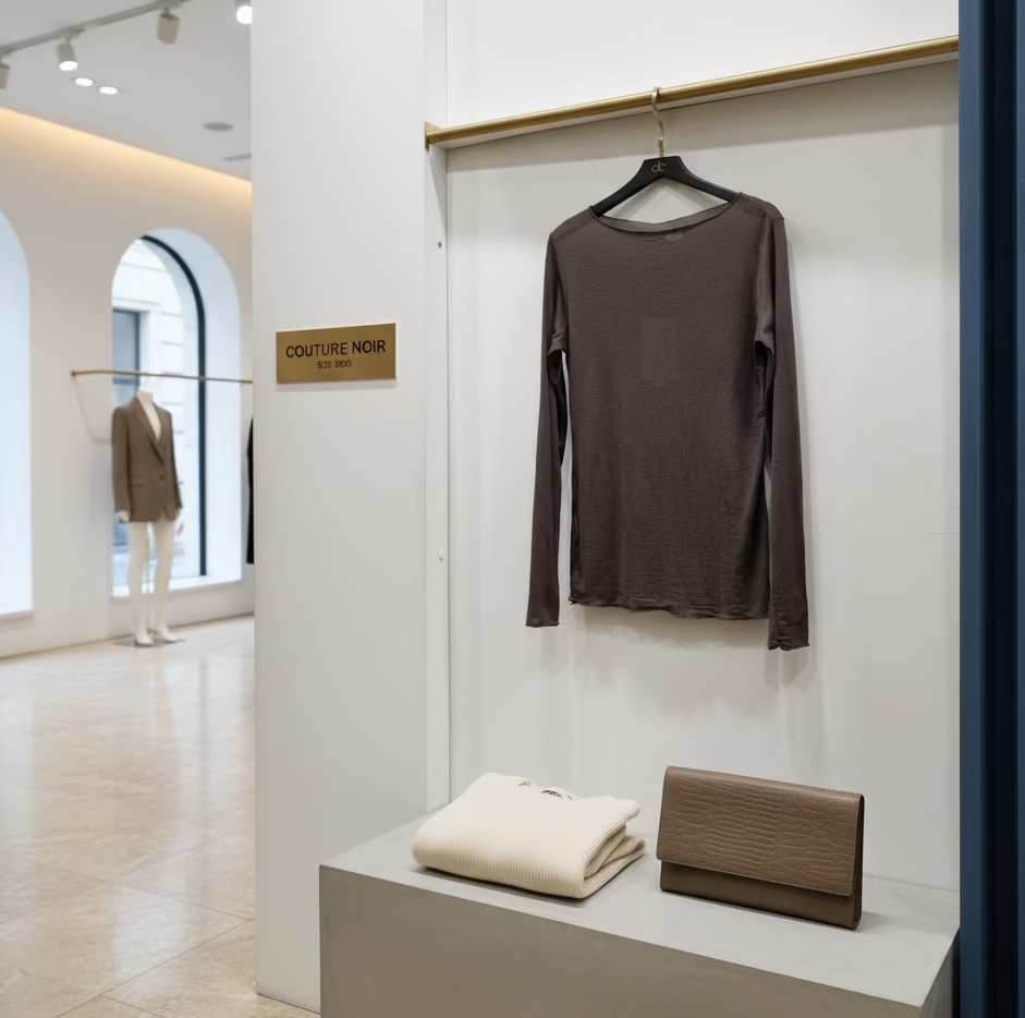 ALTAMIRA brown thin blouse for women