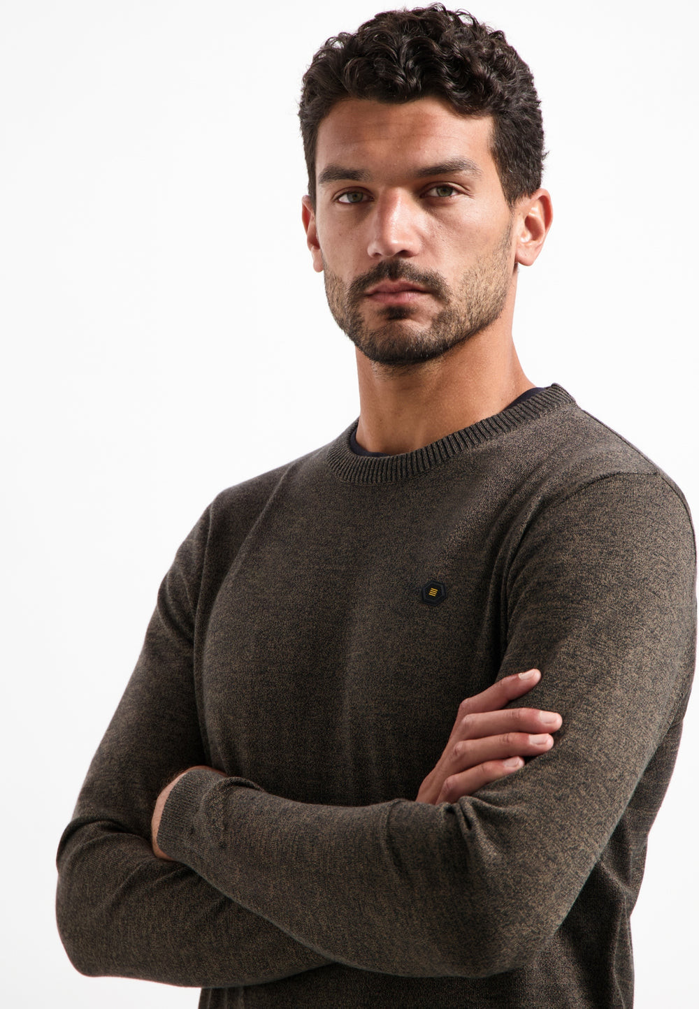 FRILIVIN light brown sweater for men