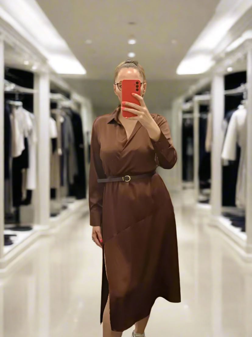 ALTAMIRA brown dress