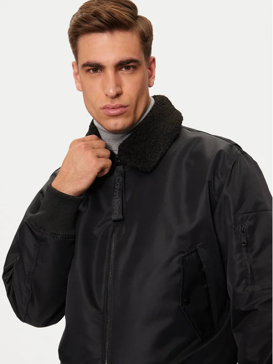CALVIN KLEIN black jacket for men