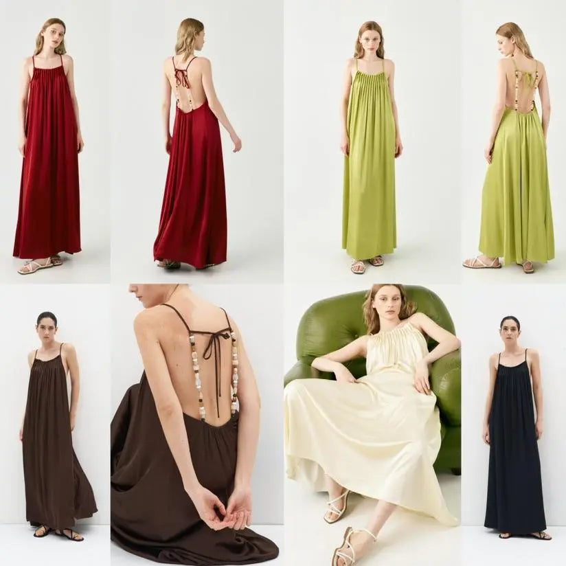 Lumina cream dress for women