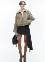 LUMINA rudas švarkas moterims