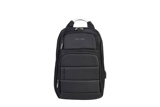 Pierre Cardin black backpack for men