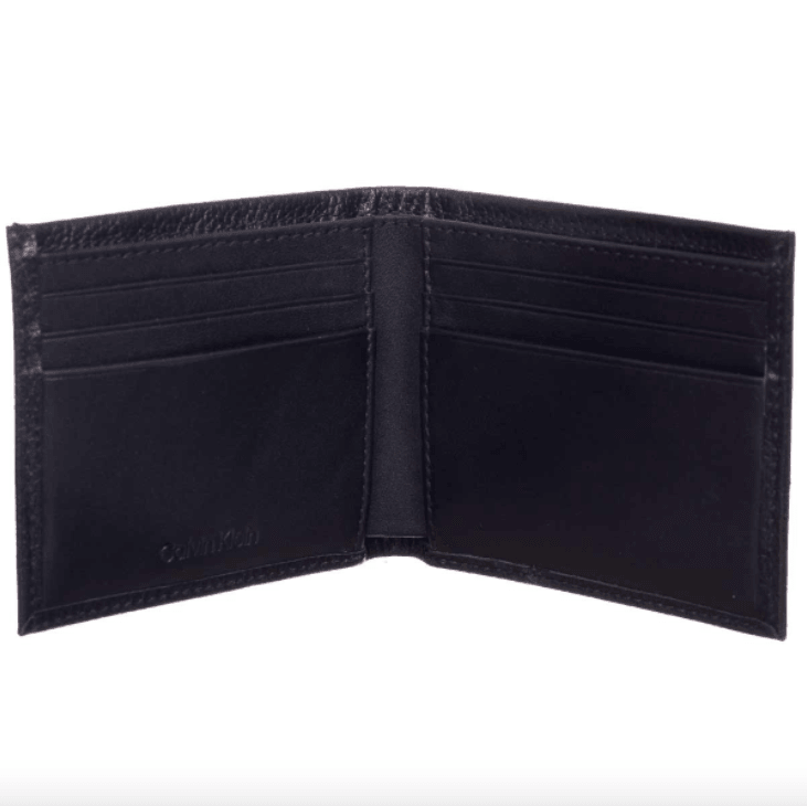 CALVIN KLEIN juoda piniginė vyrams