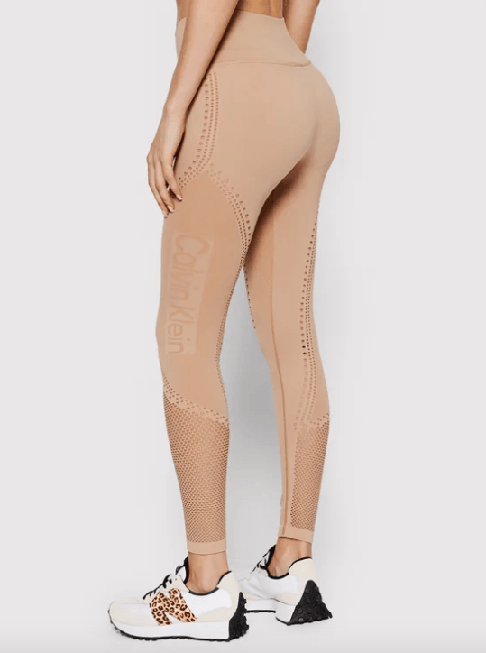 CALVIN KLEIN kreminės tamprės