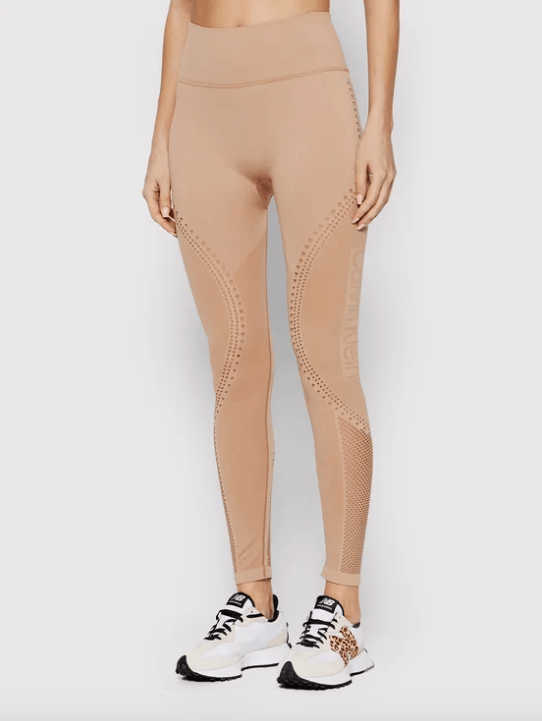 CALVIN KLEIN kreminės tamprės