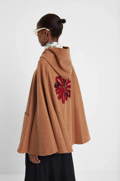 DESIGUAL berankovis rudas paltas