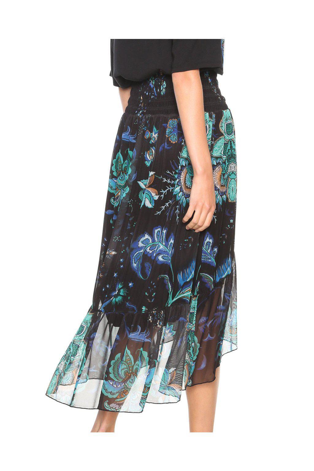 DESIGUAL margas sijonas