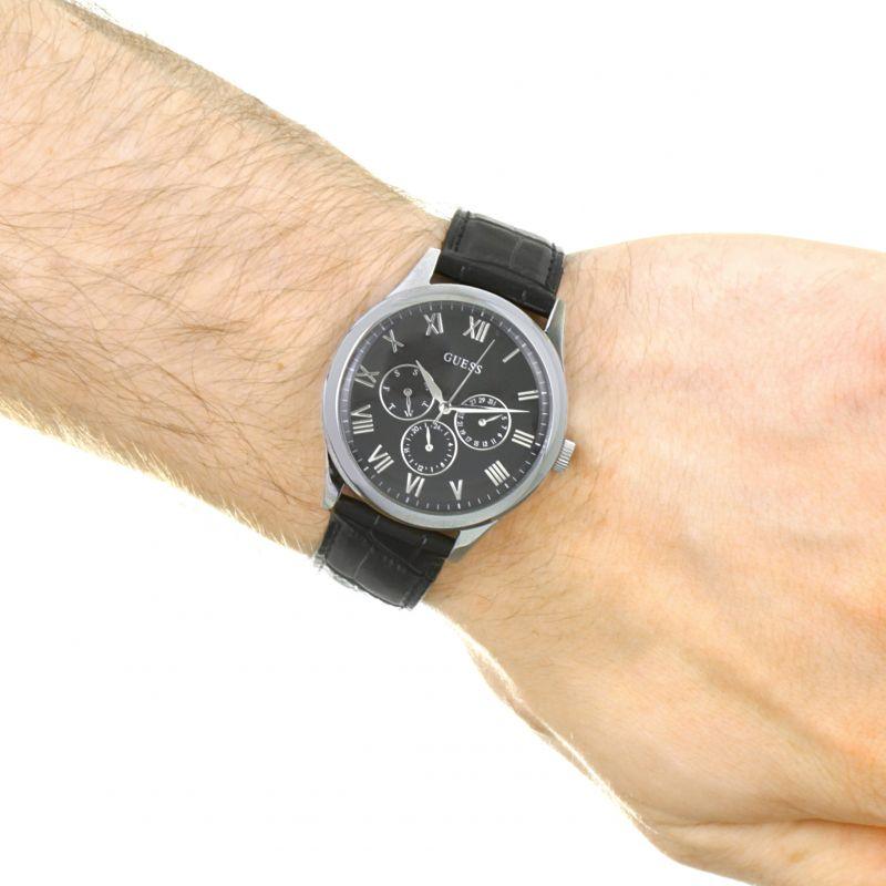 GUESS juodas laikrodis vyrams
