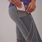 Gymshark Sleek Sculpture Cropped pilkos tamprės