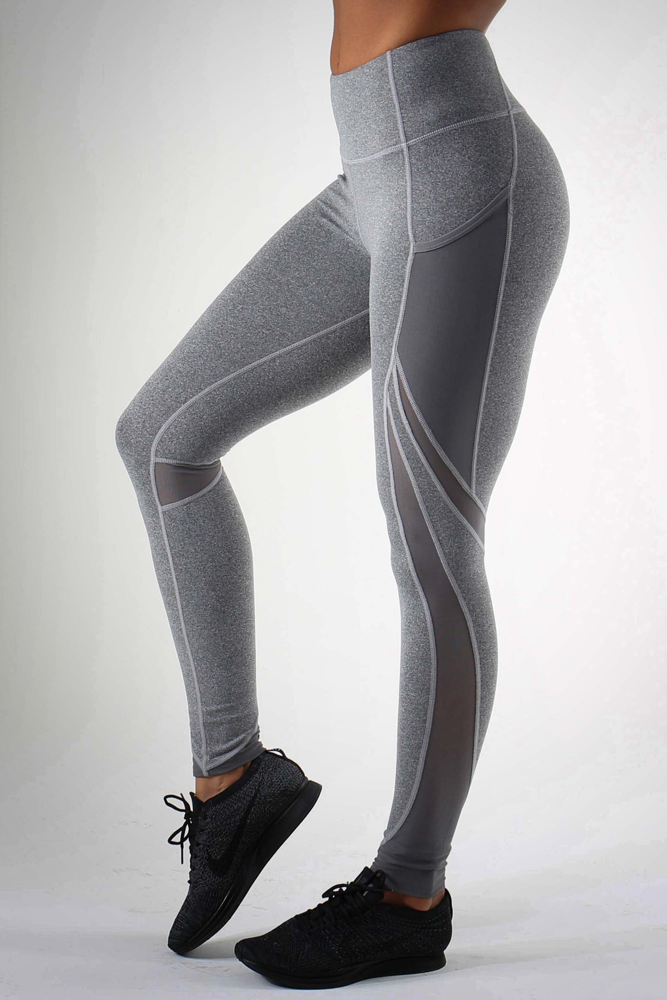 Gymshark sleek sculpture pilkos tamprės