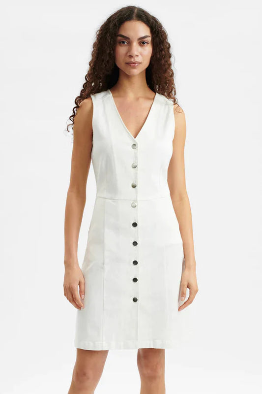 Numph balta džinsinė suknelė