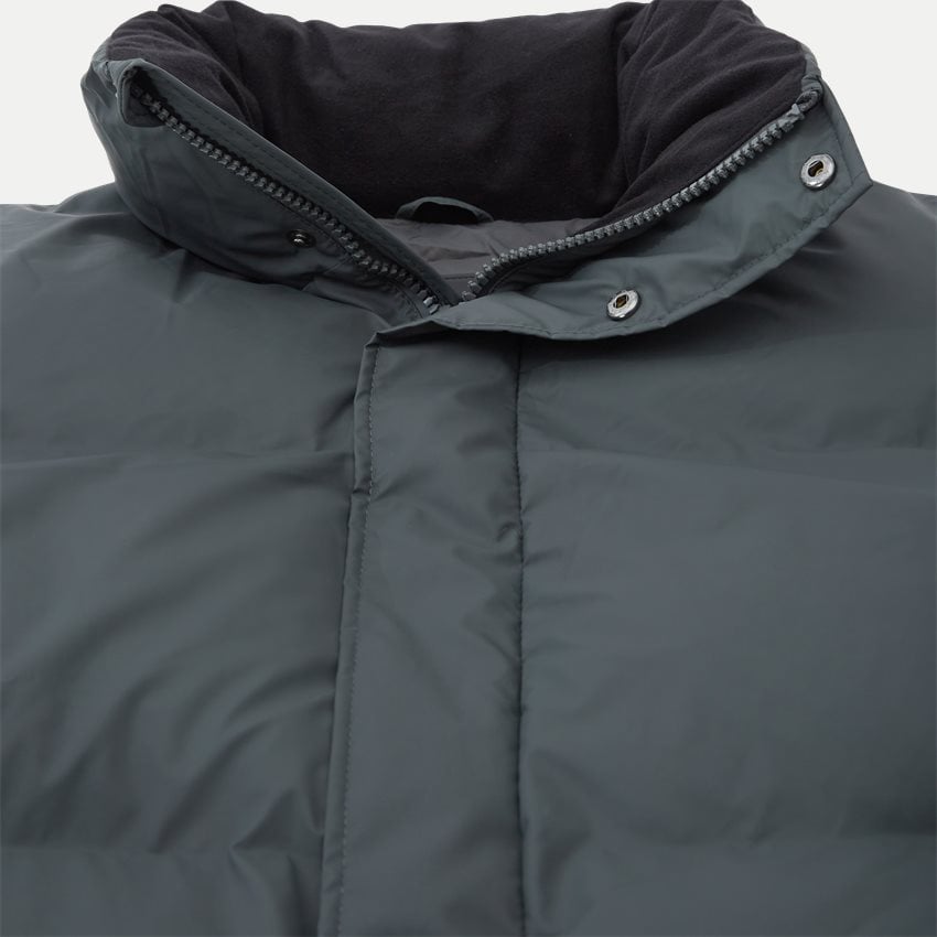 RAINS UNISEX BOXY PUFFER pilka liemenė