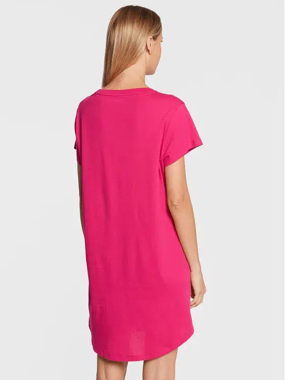 Tommy Hilfiger rožiniai naktiniai marškiniai moterims